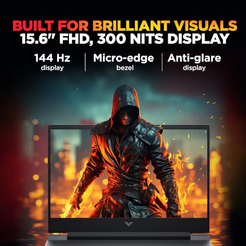 HP Victus 15, Intel Core i7-14650HX, 6GB RTX 4050, 16GB DDR5(Upgradeable) 512GB SSD, FHD, IPS, 144Hz, 300 nits, 15.6''/39.6cm, Win11, Office24, Mica Silver, 2.3kg, fa2619TX, Xbox* RGB Gaming Laptop
