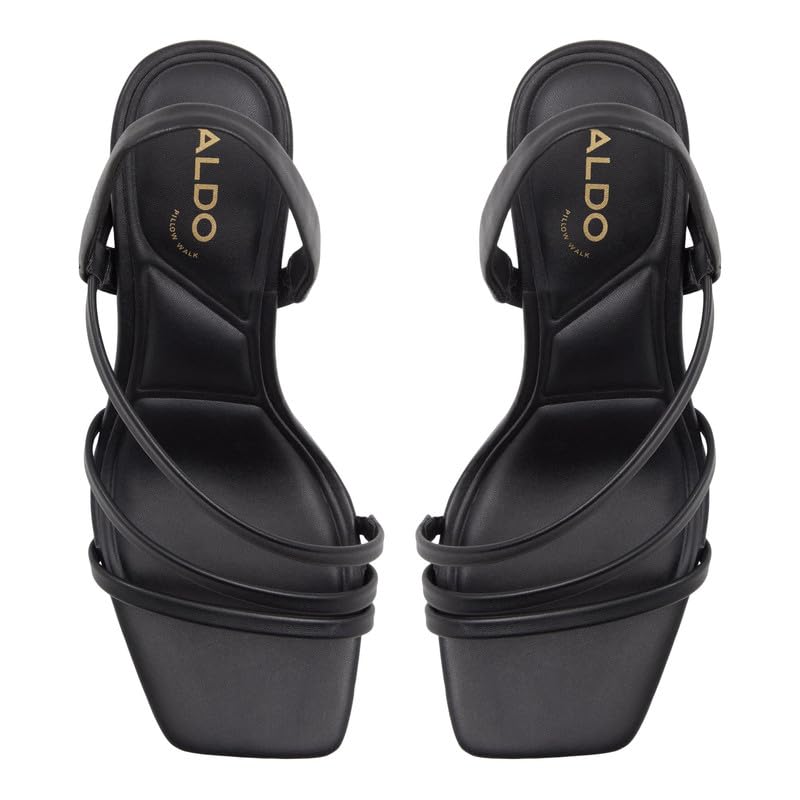 Aldo ATLANTICUS-IN001 Women Black Block Heel Sandals