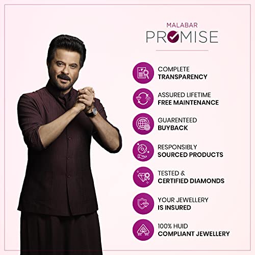 Malabar Gold and Diamonds Gold Ring for Men|Ring for Birthday, Wedding, Anniversary & Valentine's Day Gift