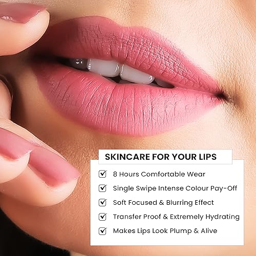 LA MIOR Matte Velvet Liquid Lipstick 8 Hour Coverage | Rich & Long Lasting