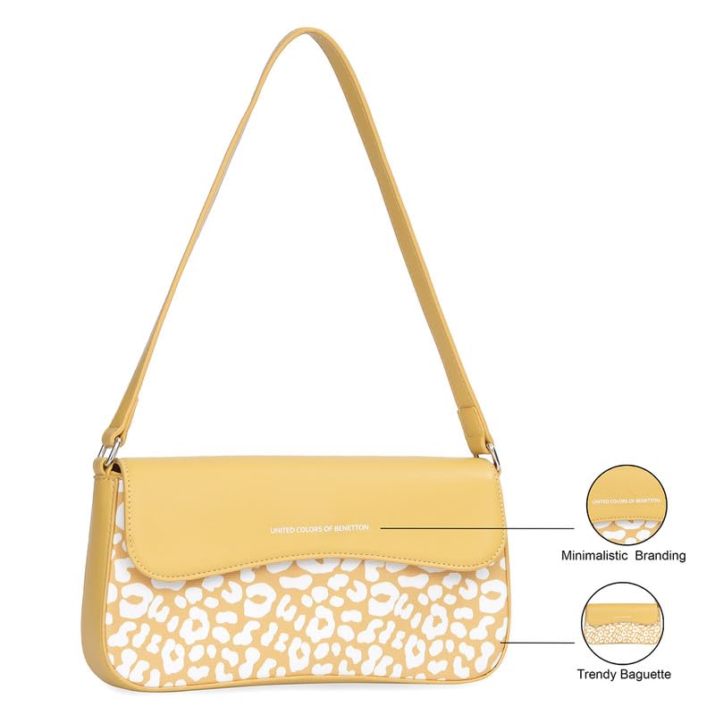 UNITED COLORS OF BENETTON Women's Western (Yellow)