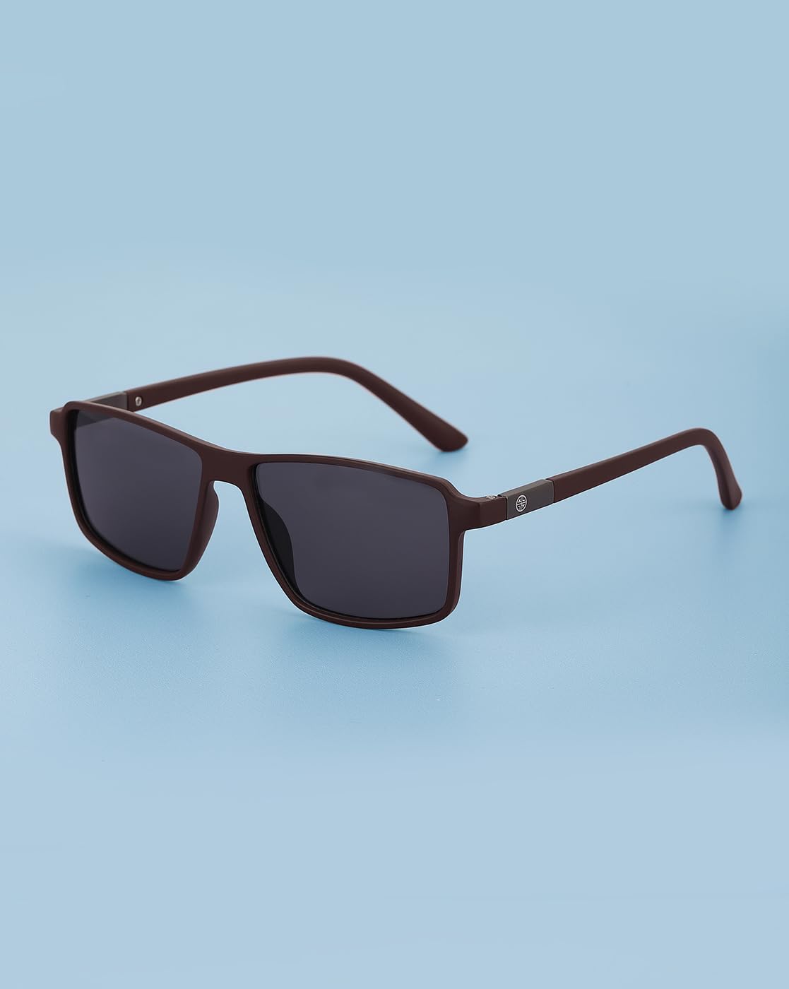 Carlton London Brown toned with UV Protected Lens Wayfarer Sunglass for Unisex