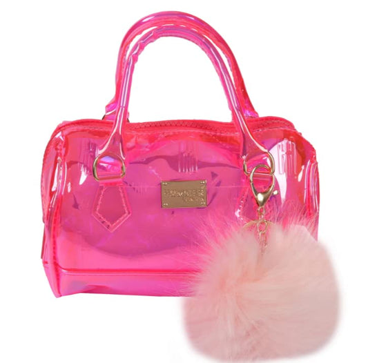 Hamster London Raver Sling Bag for Gym I Duffle Sling Bag for Women I Travel Sling Bag for Women Stylish (Pink, Size:18cm x10cm x16cm)