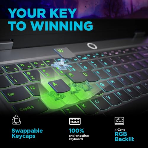 Lenovo LOQ Intel Core i7-14650HX | NVIDIA RTX 4050 6GB (16GB RAM/512GB SSD/144Hz Refresh Rate/15.6" (39.6cm)/Windows 11/Office Home 2024/Grey/2.4Kg), 83DV01LRIN AI Gaming Laptop