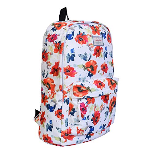 Lino Perros Women Multi Colored Floral Print Backpack