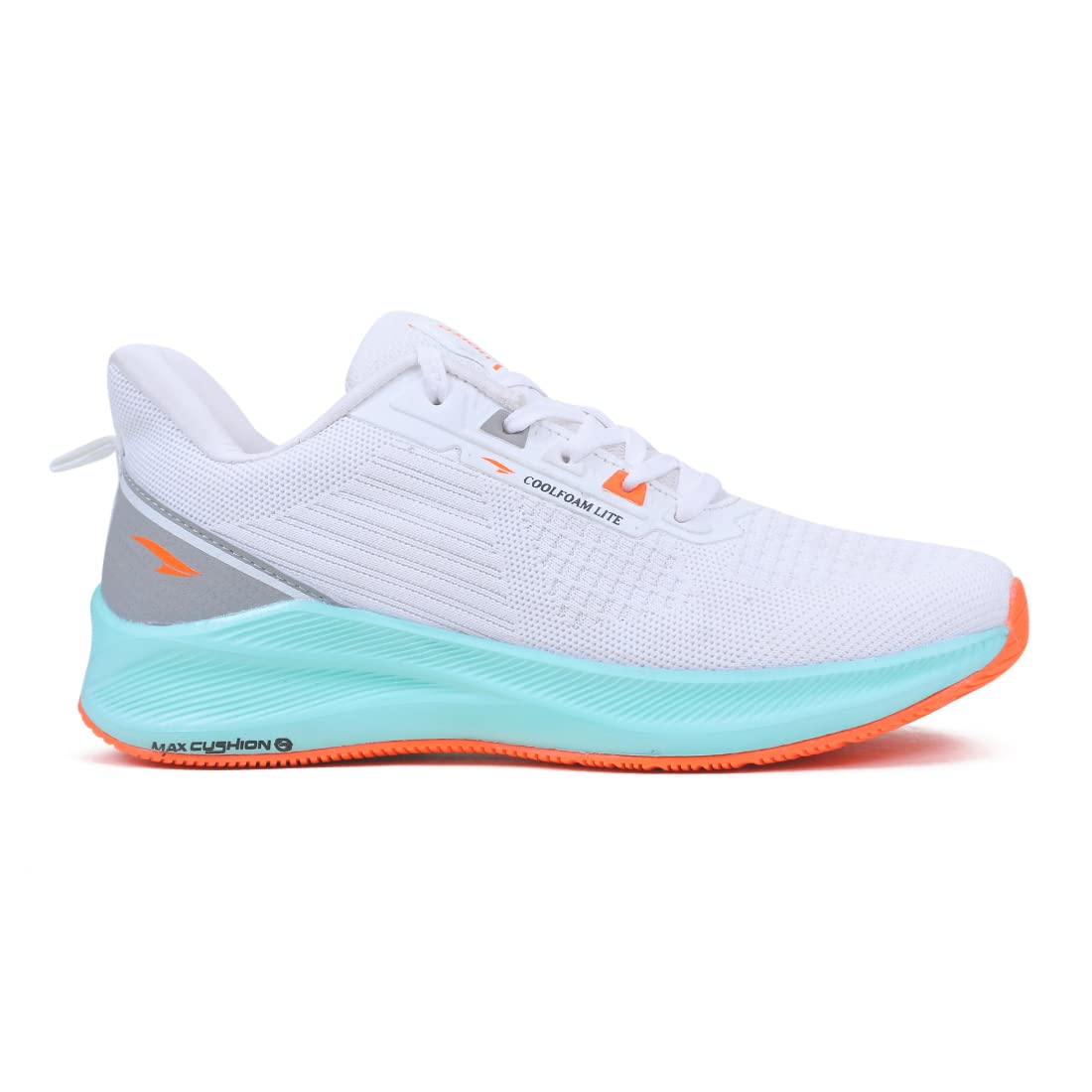 ASIAN INNOVA-04 White Max Cushion Technology Men's Casual Sneaker Shoes,UK 9