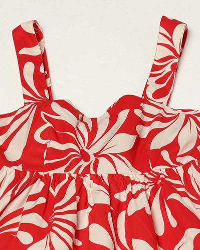 GAP Women's Cotton Classic Above The Knee Casual Dress (442754730_red