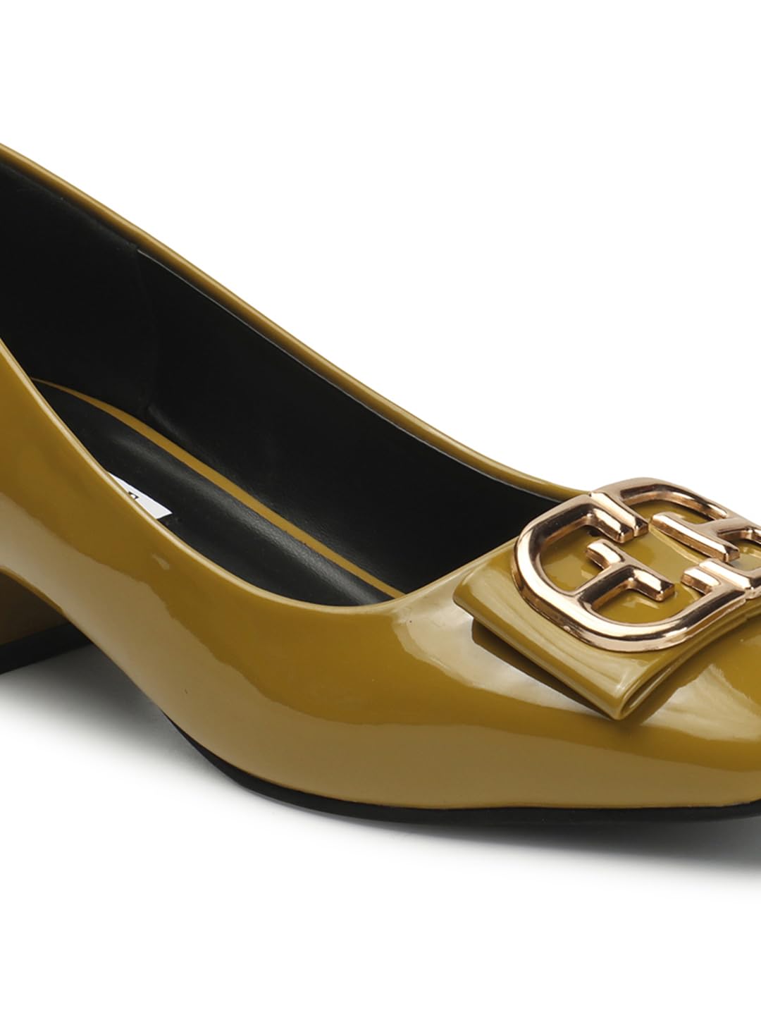 ELLE Women Shoes, Mustard, UK-4