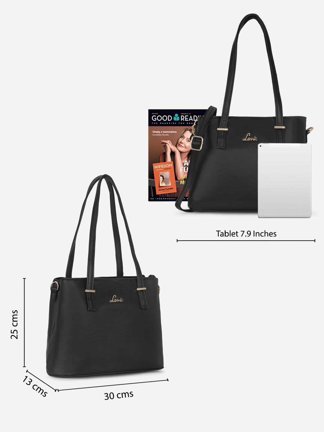 Lavie Women's Odiase Med Sat 2c - Handbag (Black)