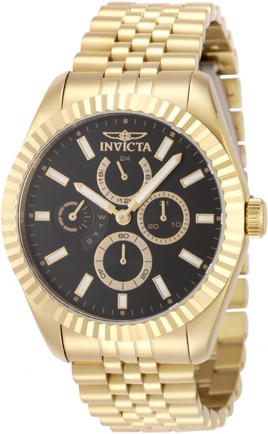 Invicta Specialty Quartz Black Dial Analog Watch for - Men 49541