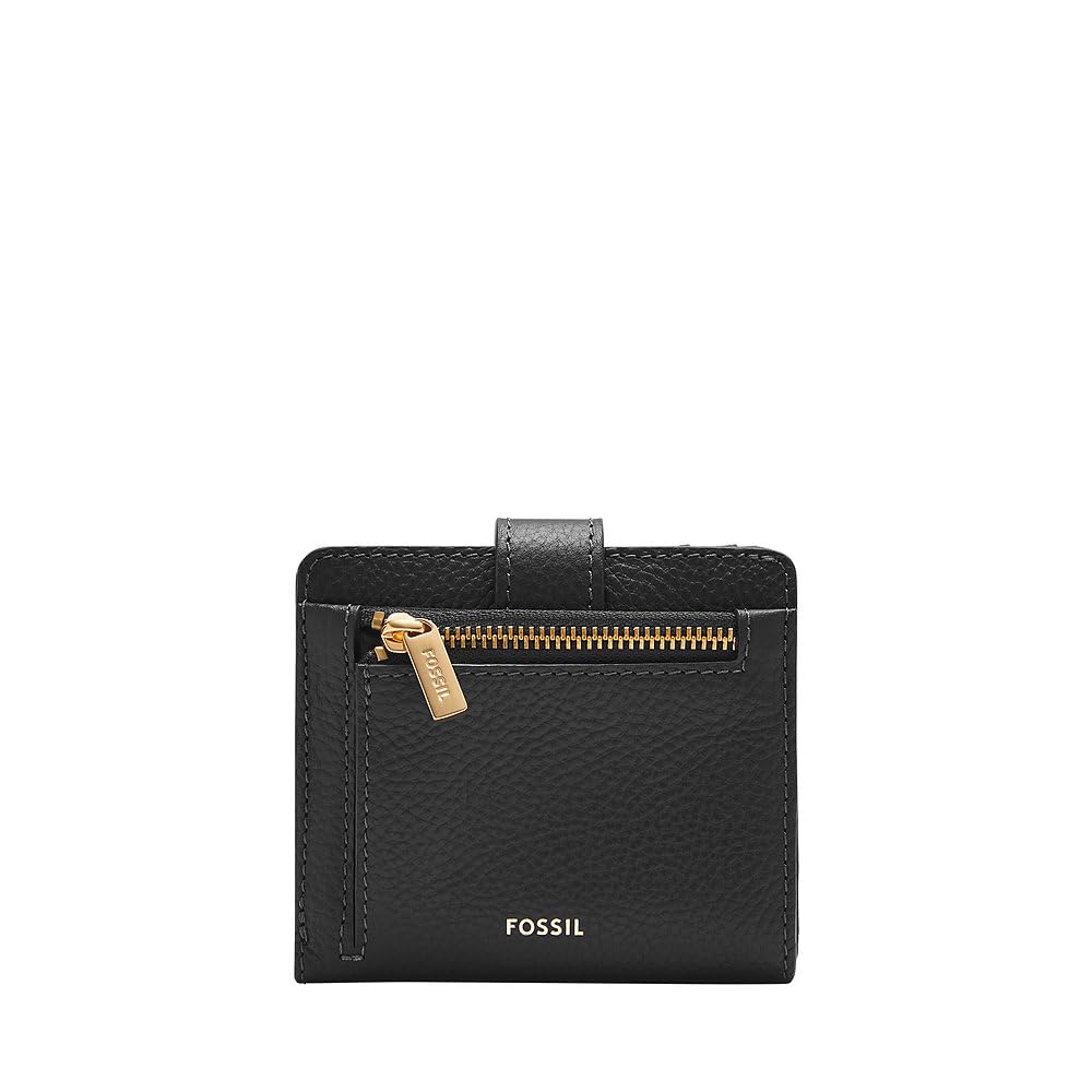 Fossil Women Leather Harwell Black Wallet Sl10029001