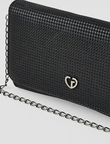 Caprese womens DELMI C Medium BLACK Clutch