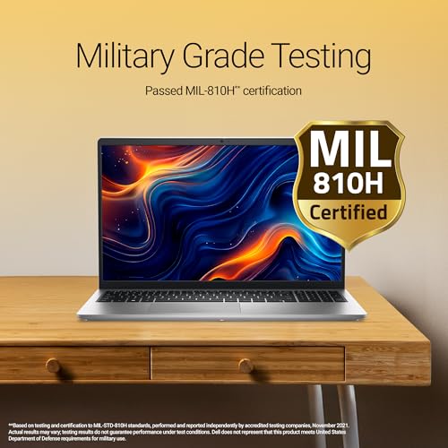 Dell 15, AMD Ryzen 7-7730U, 16GB DDR4, 512GB SSD, FHD, 15.6"/39.6cm, Windows 11, Microsoft Office Home 2024, Platinum Silver, 1.63Kg, [Dell 15], 120Hz 250nits, AMD Radeon Graphics,Thin & Light, Laptop