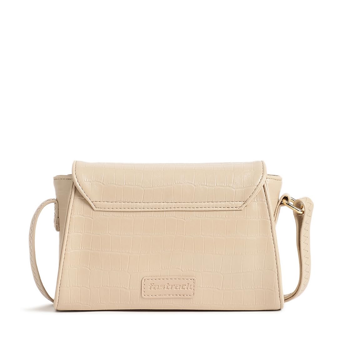 Fastrack Beige Brunch Shoulder Bag for Women