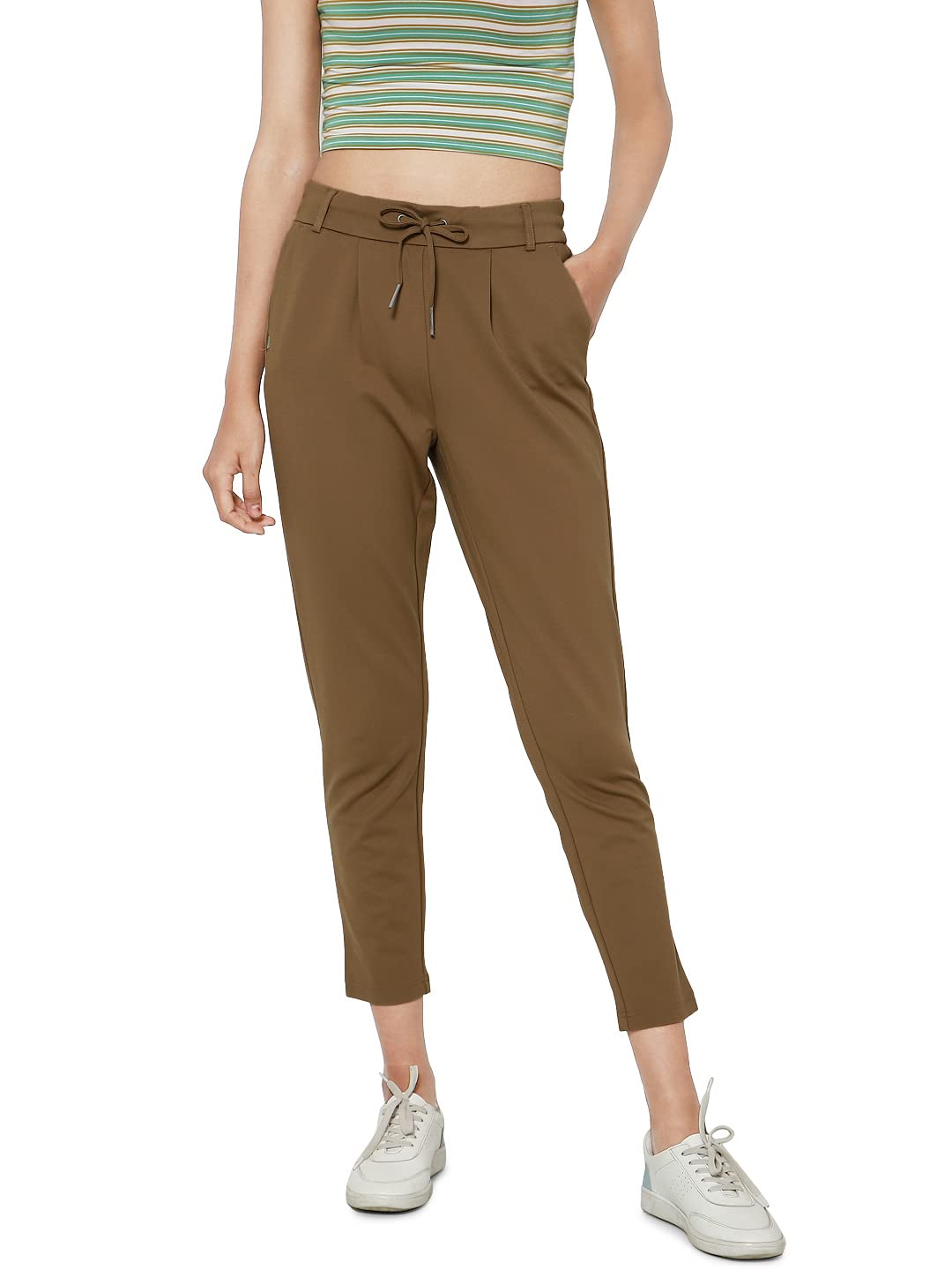 ONLY Women's Slim Pants (213081601_Otter_XS)