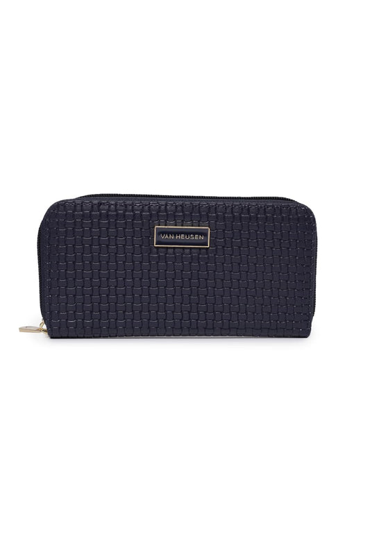 Van Heusen Synthetic Women's Clutch (Navy)