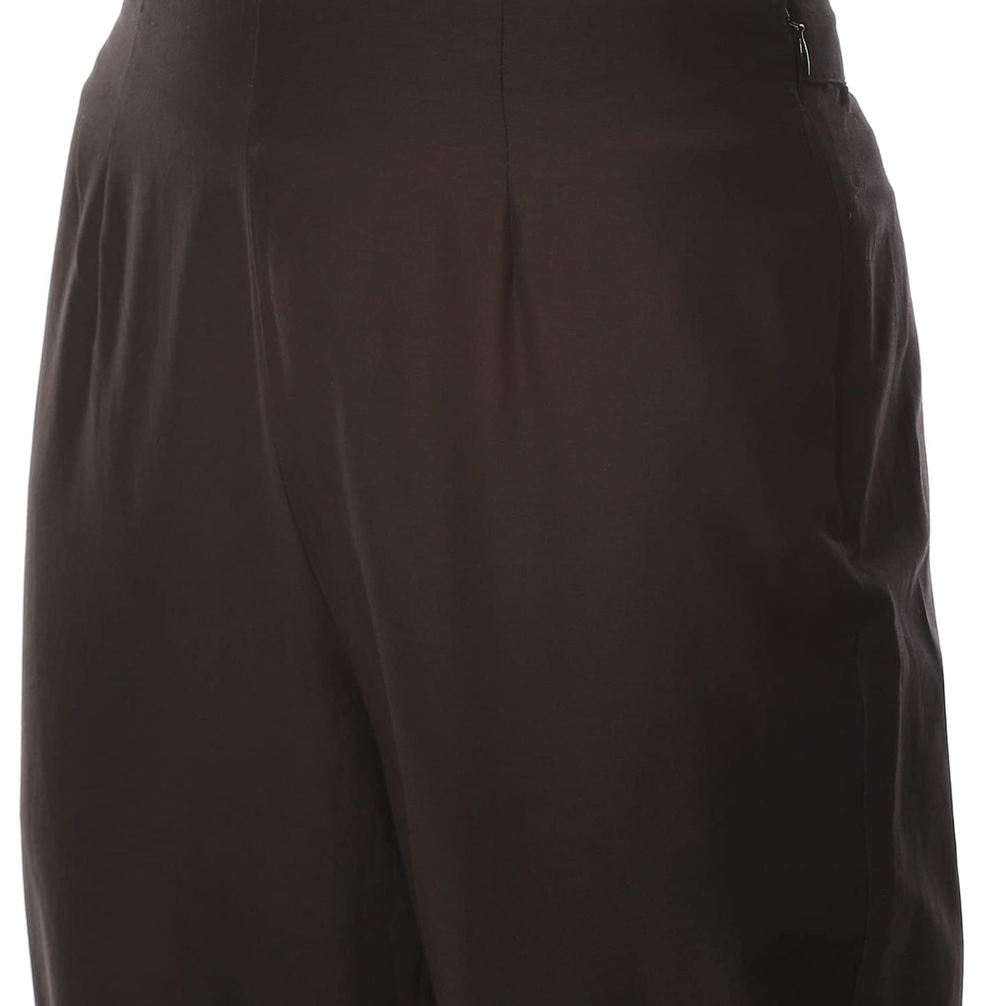 BIBA WOMEN YARNDYED NARROW SALWAR KURTA DUPATTA(SKDASSORTED8387_BLACK_38)