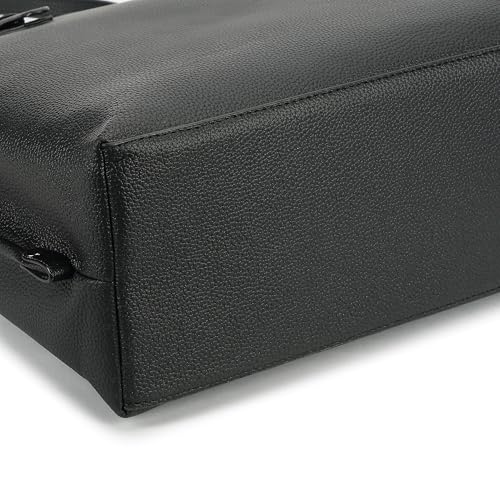 Fastrack Mood Muse Laptop Tote for Women| Faux Leather Handbag With Padded 14-Inch Laptop Compartment | Spacious Interior With Multiple Pockets | Trendy Women's Handbags | Shoulder Bags For Girls
