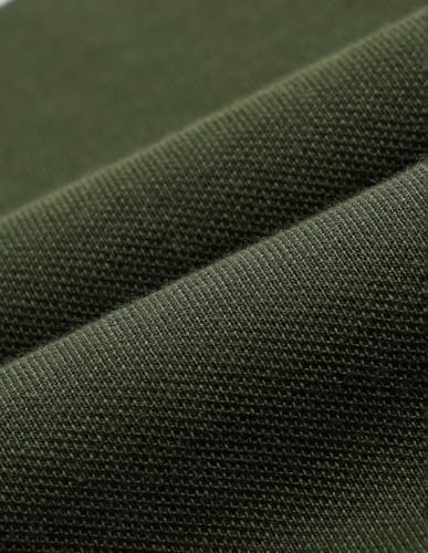 Arrow Sports Men's Striped Regular Fit Polo Shirt (ASAJTS3407_Olive