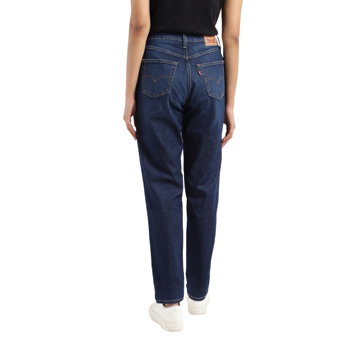 Levi's Women's Loose Tapered Fit High-Rise Mid Rise Jeans Blue, 30