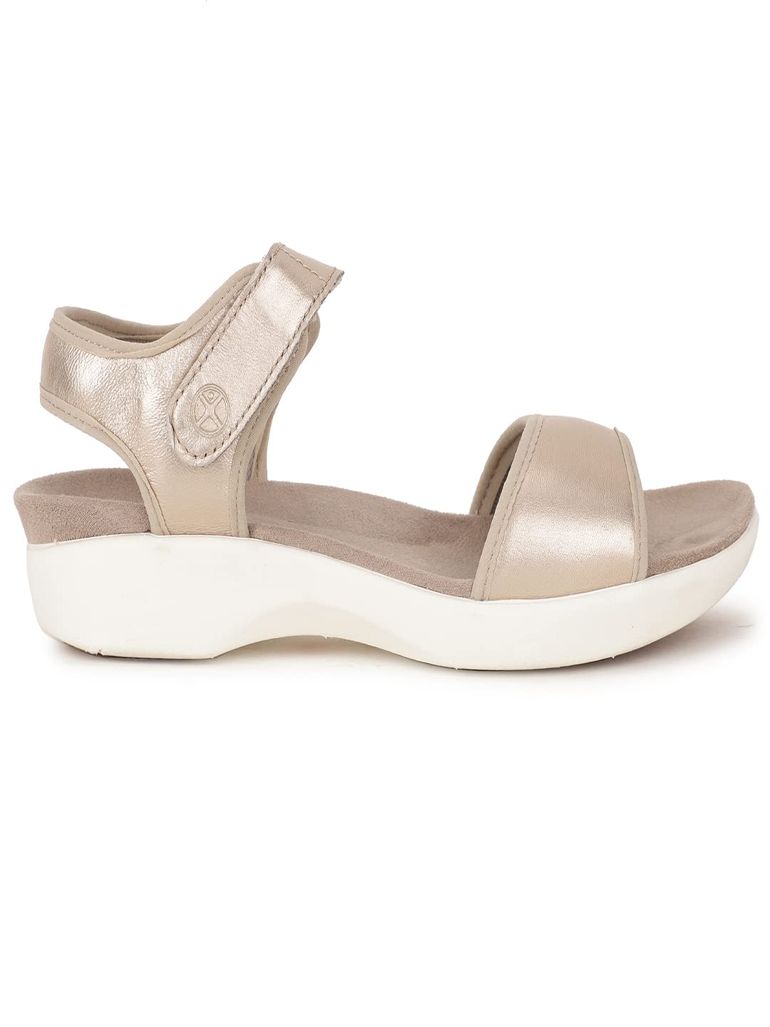 Hush Puppies womens DORRI QTR STRAP SILVER Heeled Sandal - 5 UK (6641814)