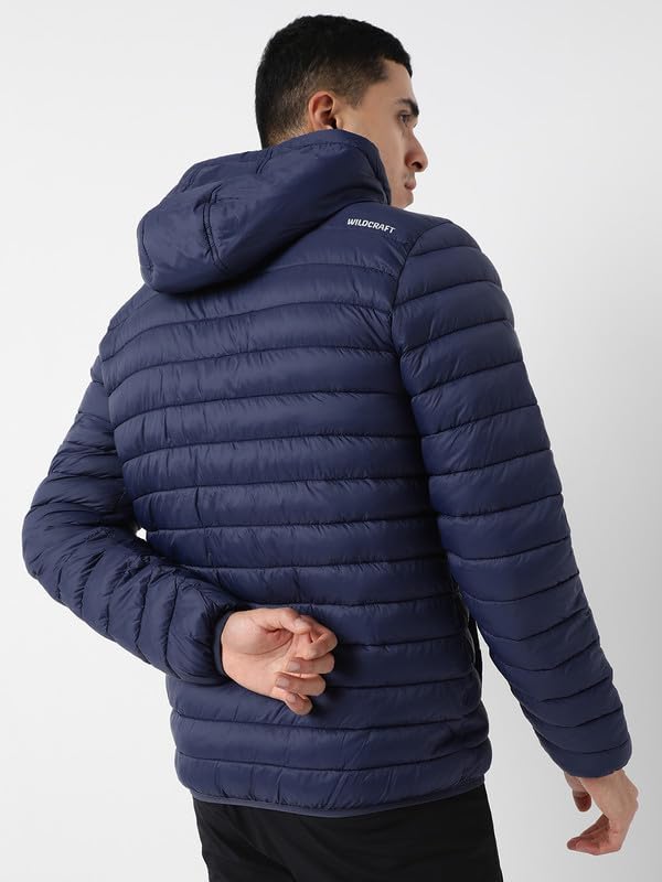 Wildcraft Men Nylon Husky Jacket (Navy1, XXXL)