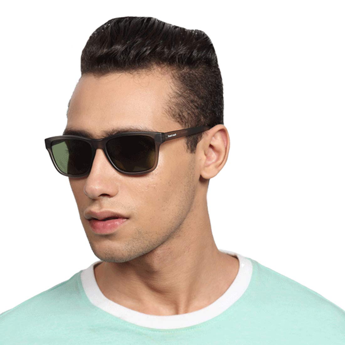 Fastrack Black Wayfarer *380 -390 UV protected Sunglasses for Men