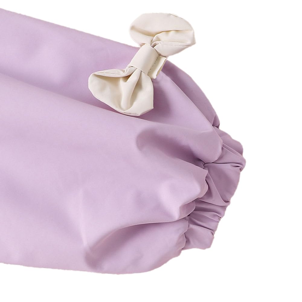 Hopscotch Baby Girls Polyester Waist Length Jackets in Lavender Color For Ages (18-24 Months)