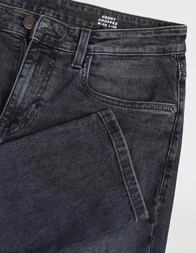 US Polo Association Men's Blue Solid Mid Rise Light Button Slim Jeans (UDJEN1369_Blue_32)