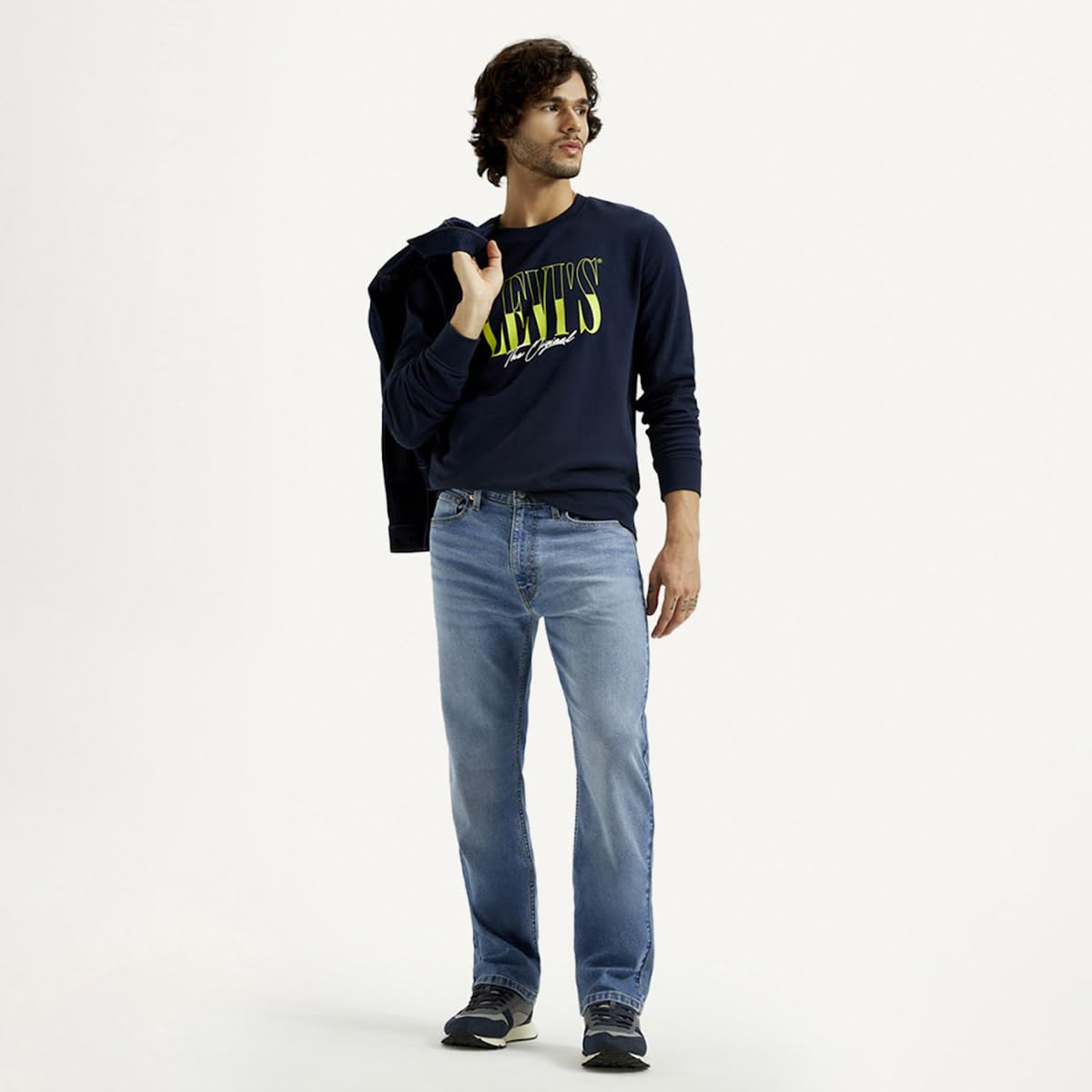 Levi's Men's Relaxed Jeans (2073_Mid Indigo
