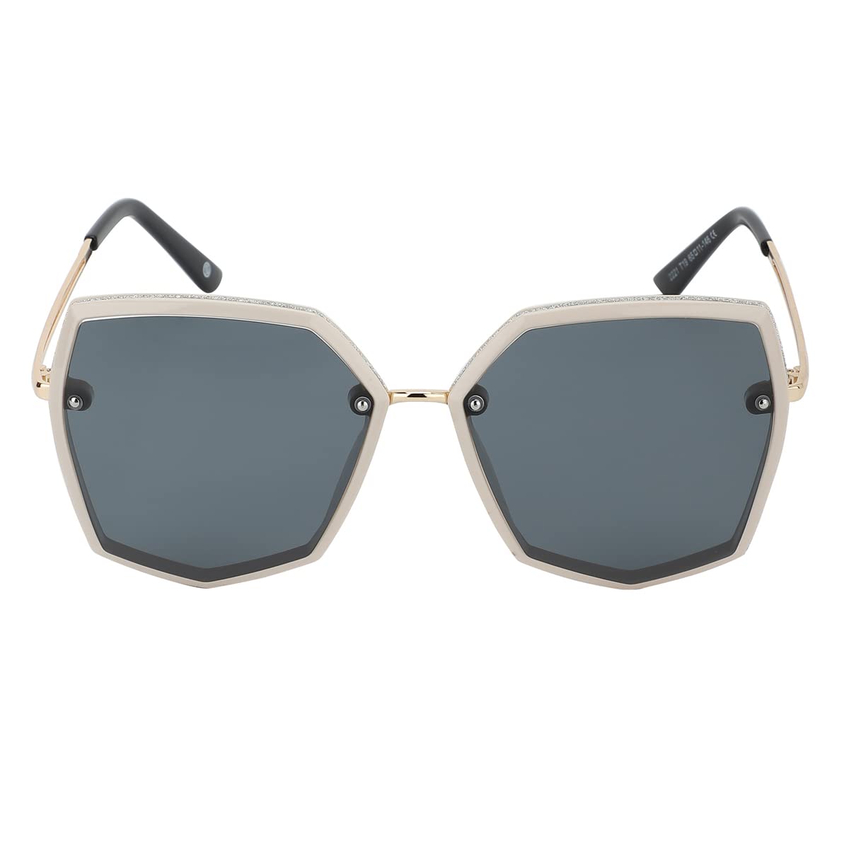 Carlton London Women UV Protected Oversized Sunglasses 2222-C3