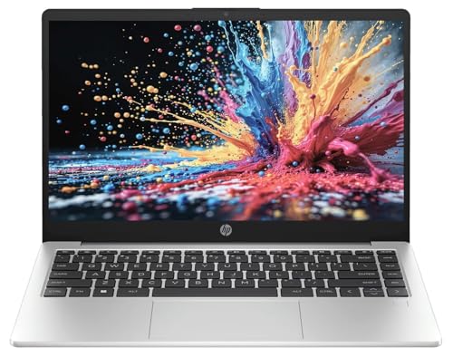 HP 14 (2026) Business Laptop – Intel Core 7 150U (Beats Intel Core i9 12th Gen) 16GB RAM, 512GB SSD, 14" FHD IPS Anti-Glare Display, Intel Graphics, Windows 11 Pro, Backlit Keyboard, Silver, 1.4kg