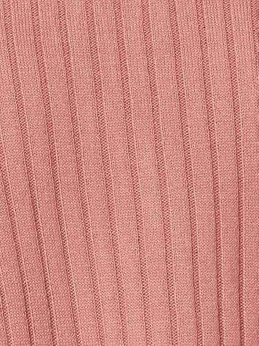 Max Women Ribbed Sweater (Pink_XL)