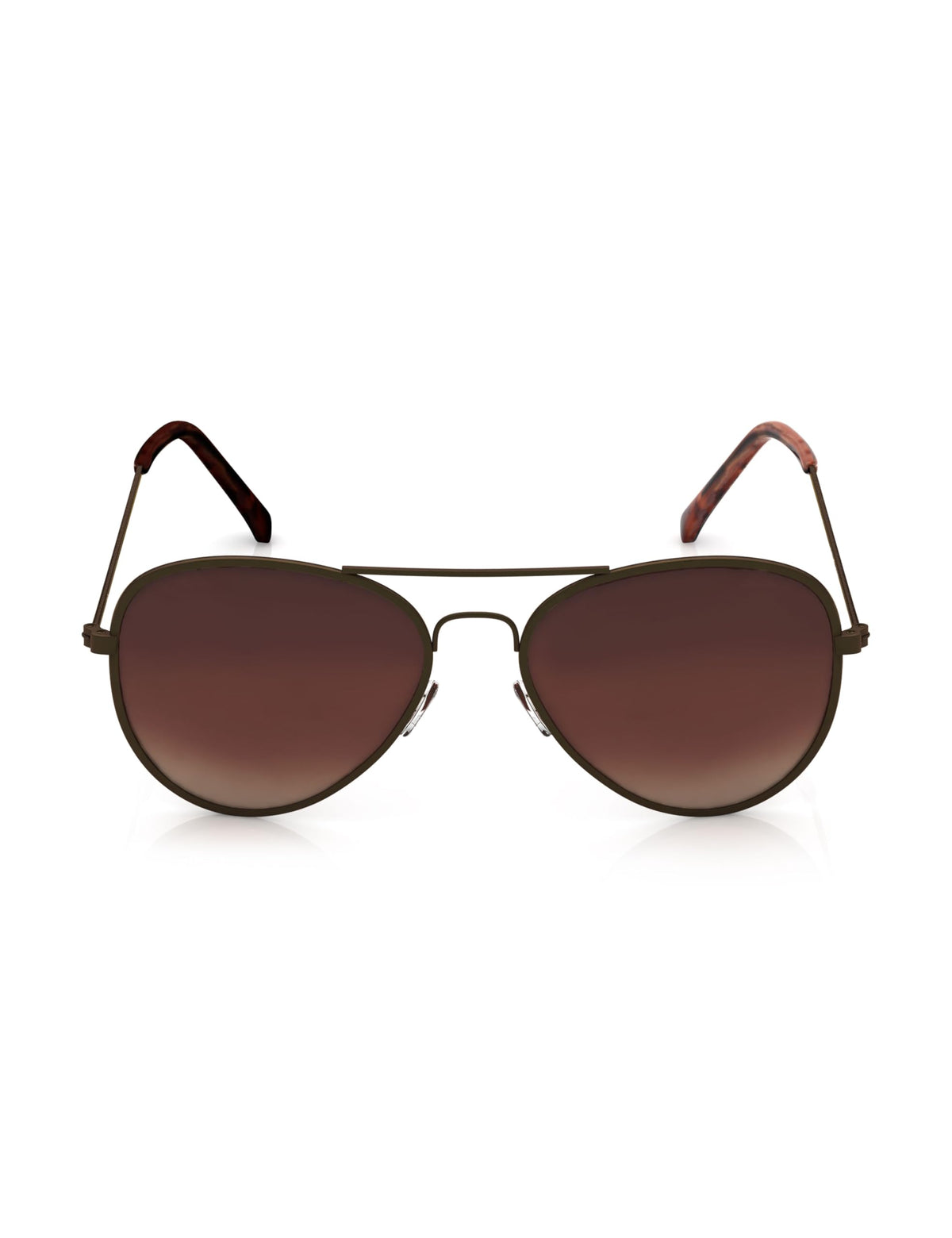 Fastrack Sunglasses |Aviator Brown |UV protected | Medium