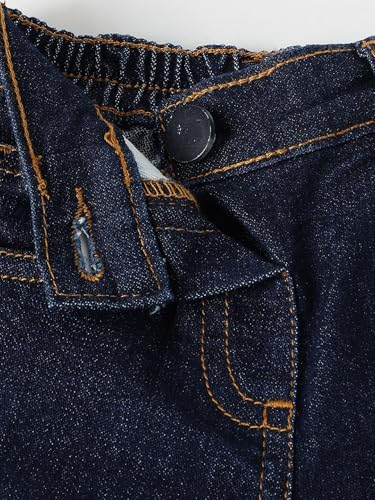 Max Girl's Regular Jeans (P23ABD51_MID Blue