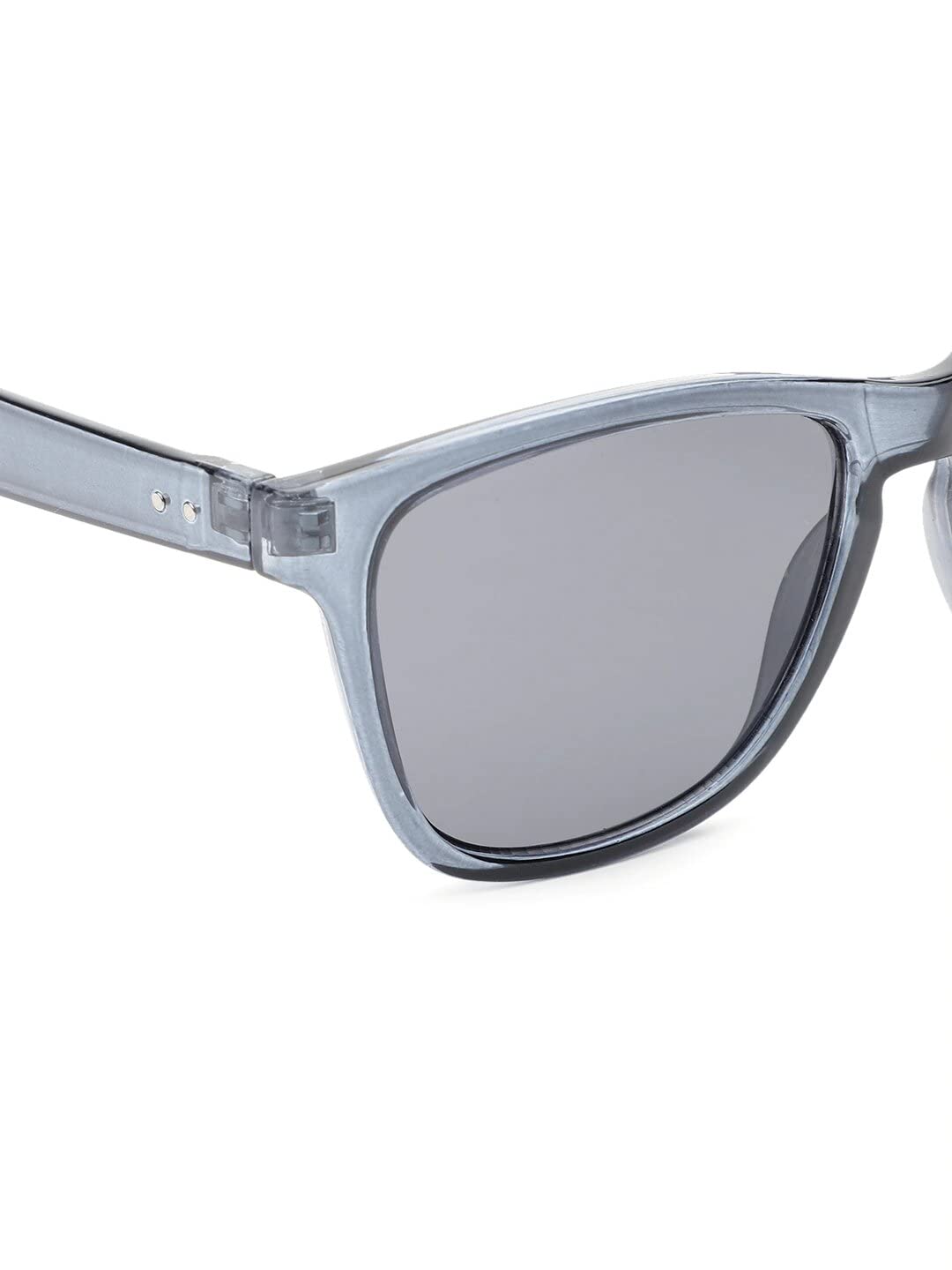 Carlton London Men's Aviator Black One Size Casual Summer Wear Plastic Frame UV Protected Lens Sunglasses