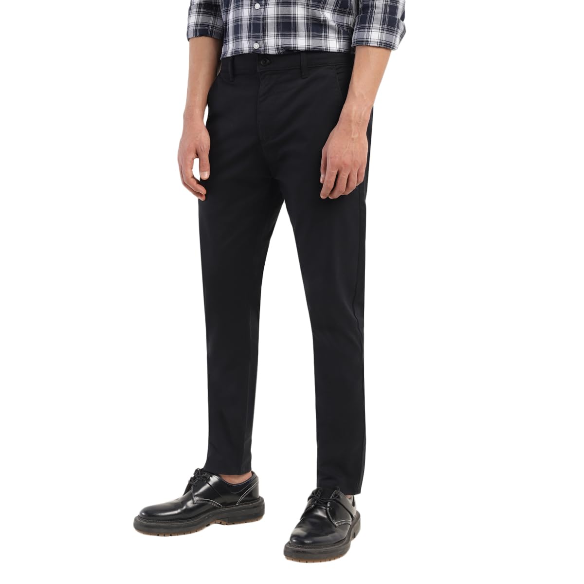 Levi's Men Mid Rise Tapered Casual Pants (A8767-0008_Green, 34