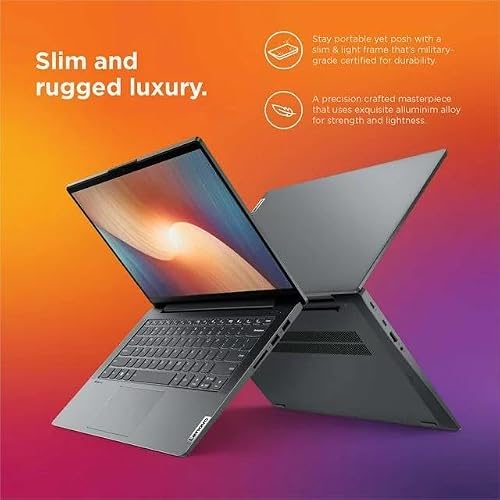 Lenovo Ideapad 5 14" 1080p Touchscreen Laptop, AMD Ryzen 7 5700U, 1.8GHz, 8GB RAM, 512GB SSD, Backlit Keyboard, Windows 11Home, Wi-Fi, Bluetooth, Graphite Grey