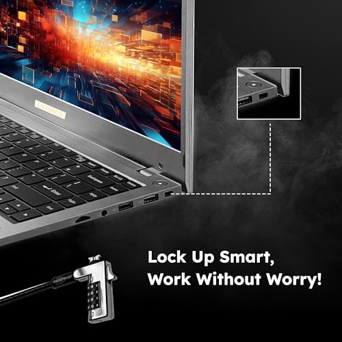 Ultimus APEX5 Laptop Intel core i5 12th Gen 1235U Laptop 8GB RAM 512GB SSD Expandable~1TB FHD IPS 14.1 Win 11 Home ‎DDR4 SDRAM 3xUSB ‎SD Card Slot Iris Xe Graphics MS Office 365 (Trial) Silver