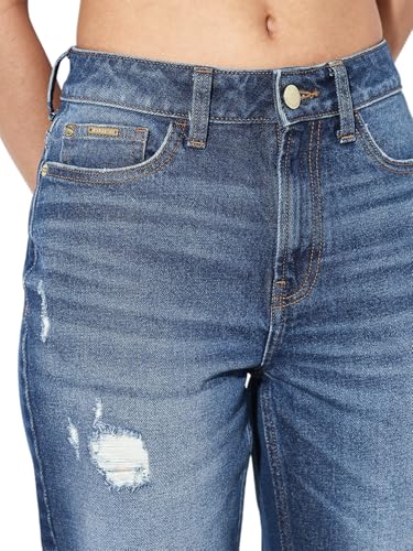 ONLY Women Slim Fit High-Rise Blue Jeans