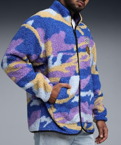 PUMA | Commissioner Dylan Polar Men's Fleece Jacket | Canvas-AOP | XS