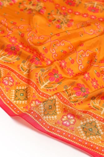 Soch Women's Silk Blend Salwar Suit (EWS5CD21399_Orange