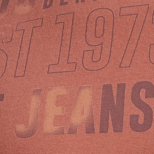 Pepe Jeans Men's Slim Fit T-Shirt (PM509822 Teracotta Brown