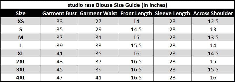 studio rasa Plus Size Silk Blend Button Down Shirt Style Readymade Saree Blouse for Women's Fitted Casual Party (Tpwc22125-2Xl_Bl_White_2XL)