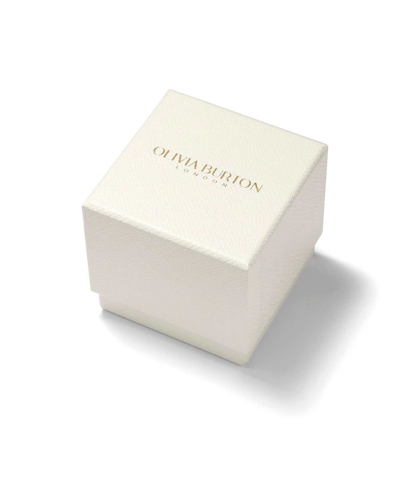 Olivia burton 3D Bee Qtz Basic White Round Dial Women's Analog Watch|Blush Leather Material|Blush Color Band - OBGSET52