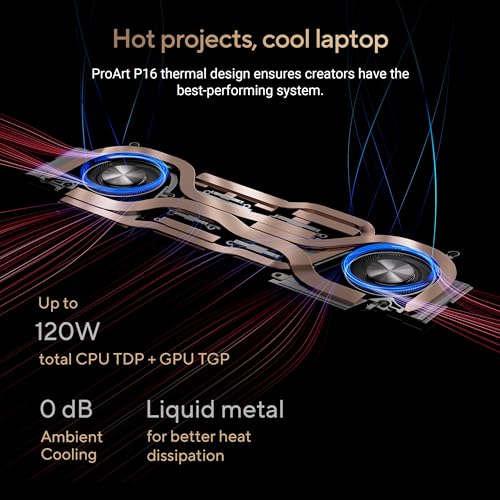 ASUS ProArt P16 OLED (2025), AMD Ryzen AI 9 HX 370, RTX 5090-24GB,64GB RAM, 2TB SSD, 16"/40.64cm Touchscreen, 4K, 120Hz,Windows 11,M365 Basic (1Year)*/Office 2024, Nano Black, 1.95Kg,H7606WX-SE028WS