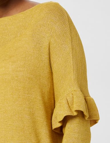 VERO MODA Women's Pullover (1957017008_Nugget Gold_Large)
