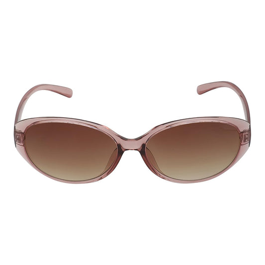Carlton London Pink Toned UV Protected Oval Sunglasses For Women