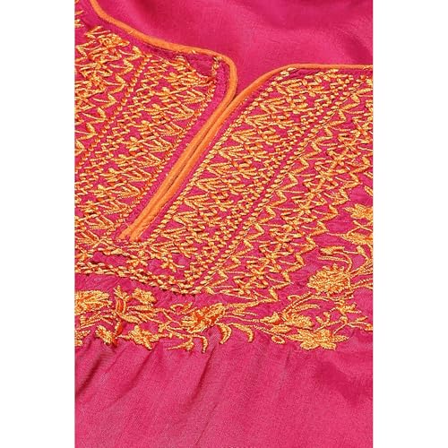 Rangriti Women Viscose Solid Suit Set (RSKASSORTED15445AW21PNK_Pink