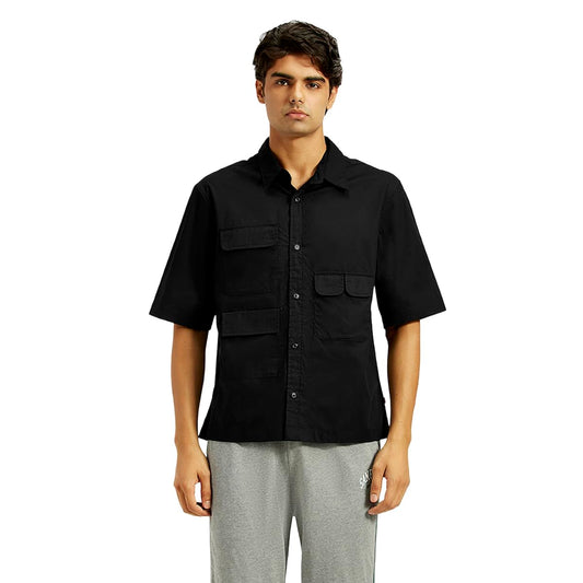 Levi's Men's Loose Fit Shirt (0056W-0001_Black